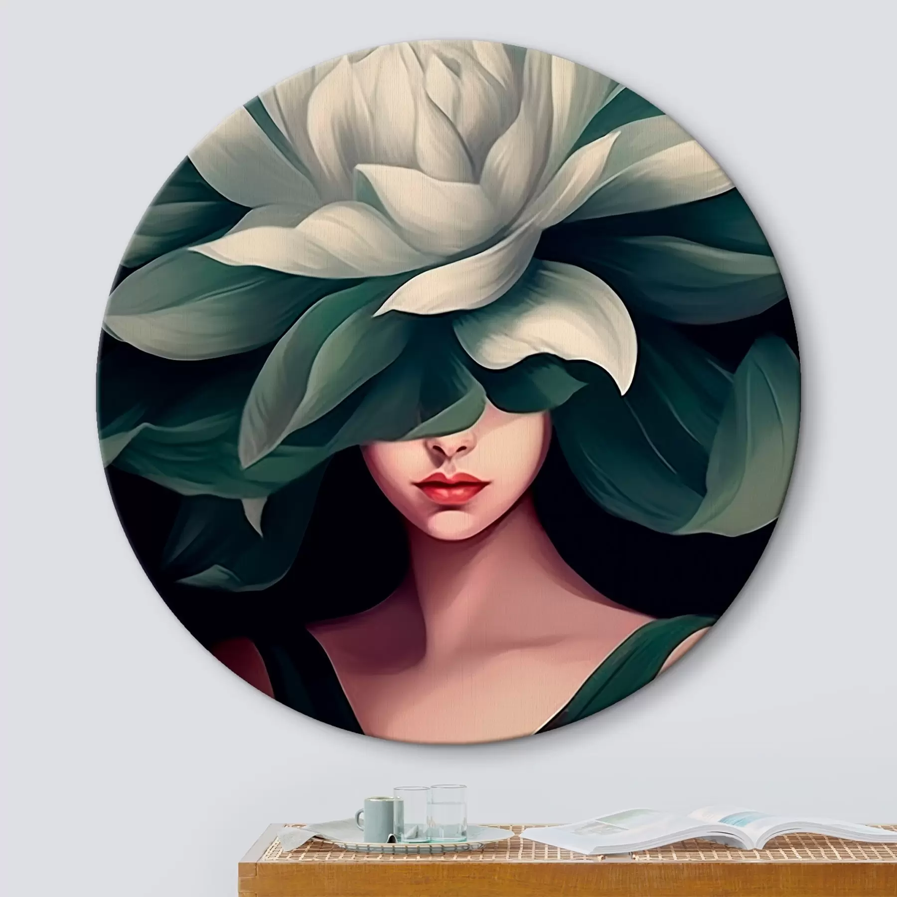 Obraz Dievča s kvetom r46207