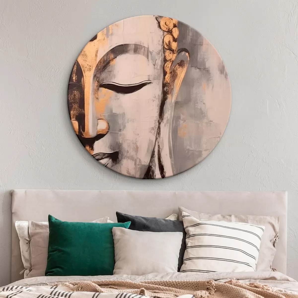 Okrúhle obrazy Budha r46216