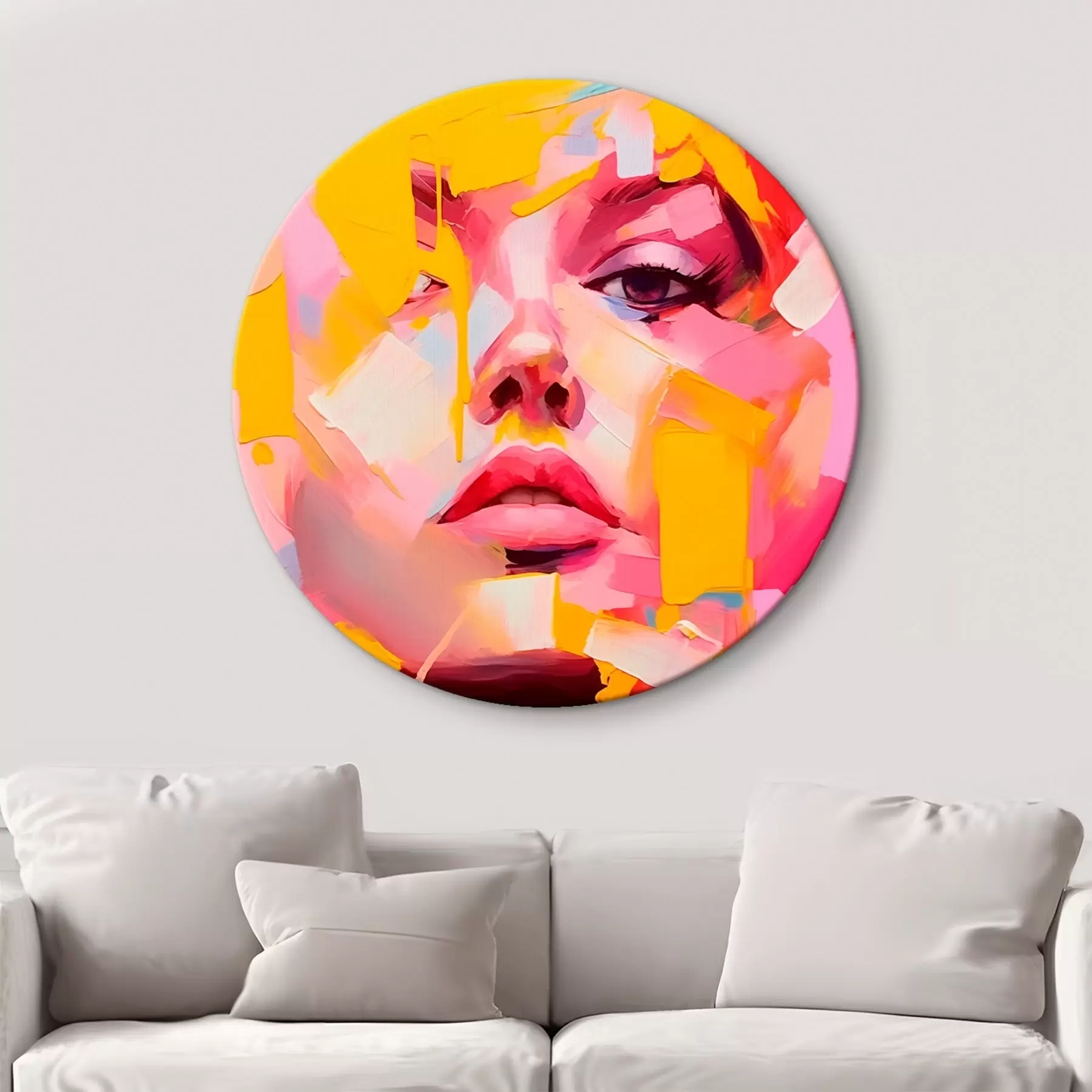 Obraz Abstraktná tvár r46217