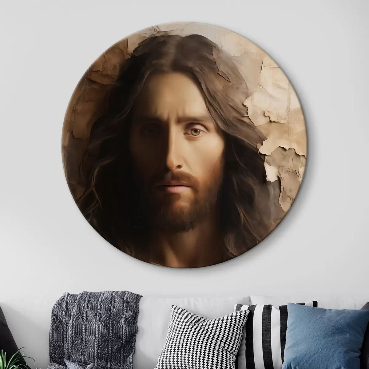Okrúhle obrazy Ježiš r46079