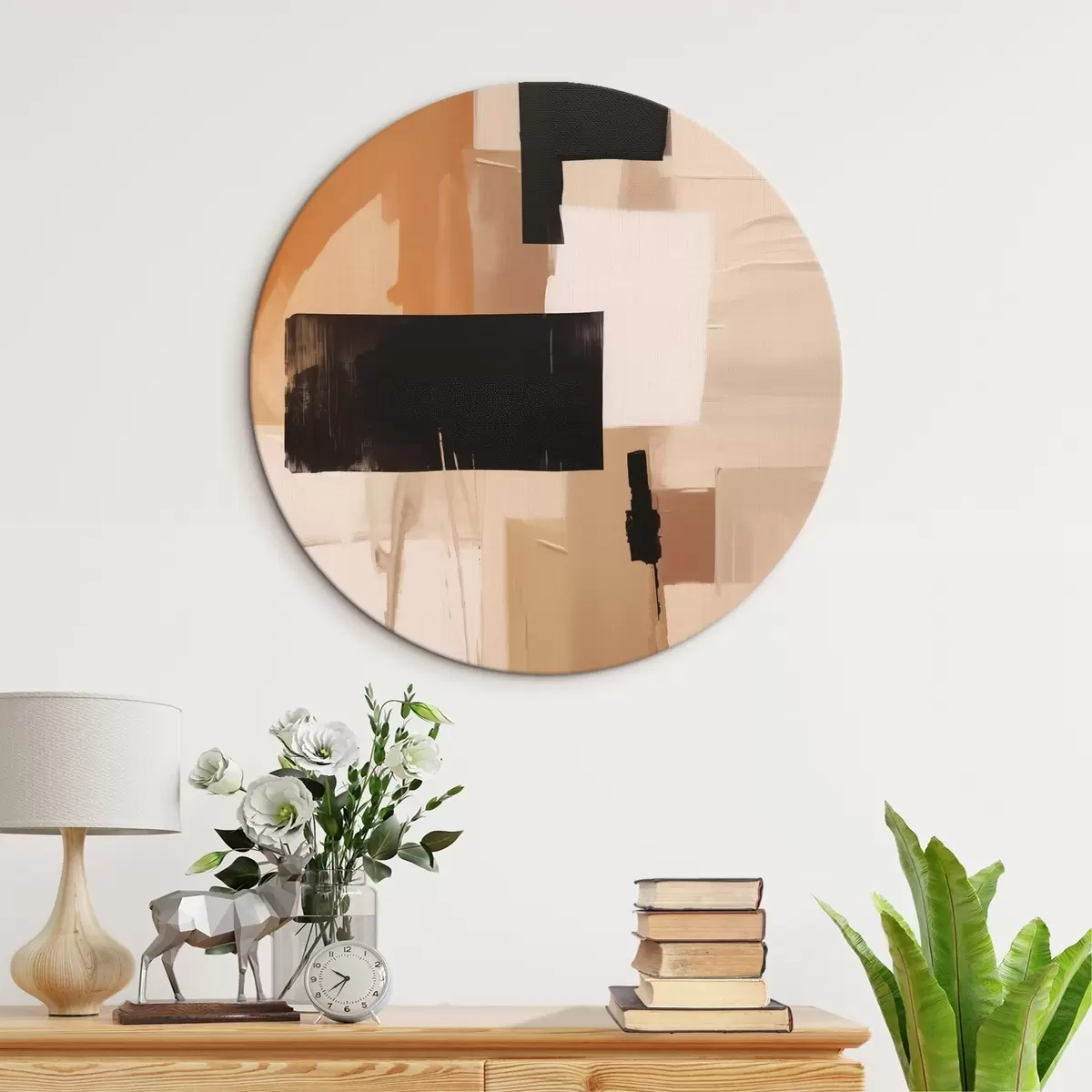 Okrúhle obrazy Abstrakcia r46137 Okrúhle obrazy Abstrakcia r46137