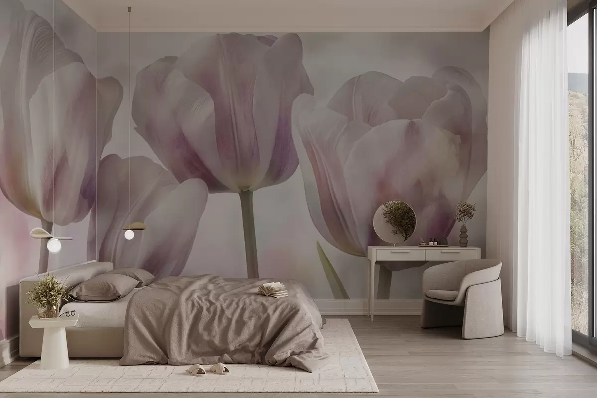 Fototapety Tulipány v jemných farbách w04700