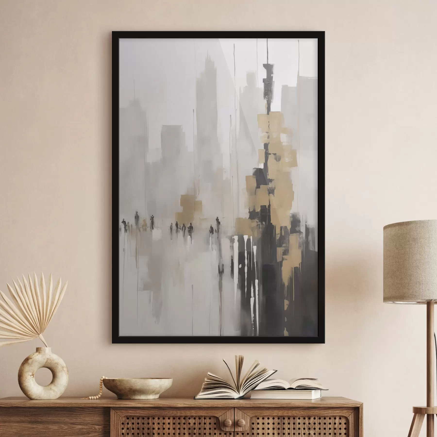 Fototapety Abstraktná mestská krajina f46305