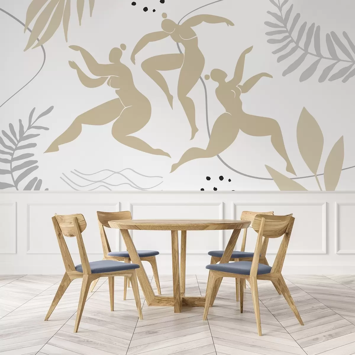 Fototapety Abstraktné siluety žien w04725