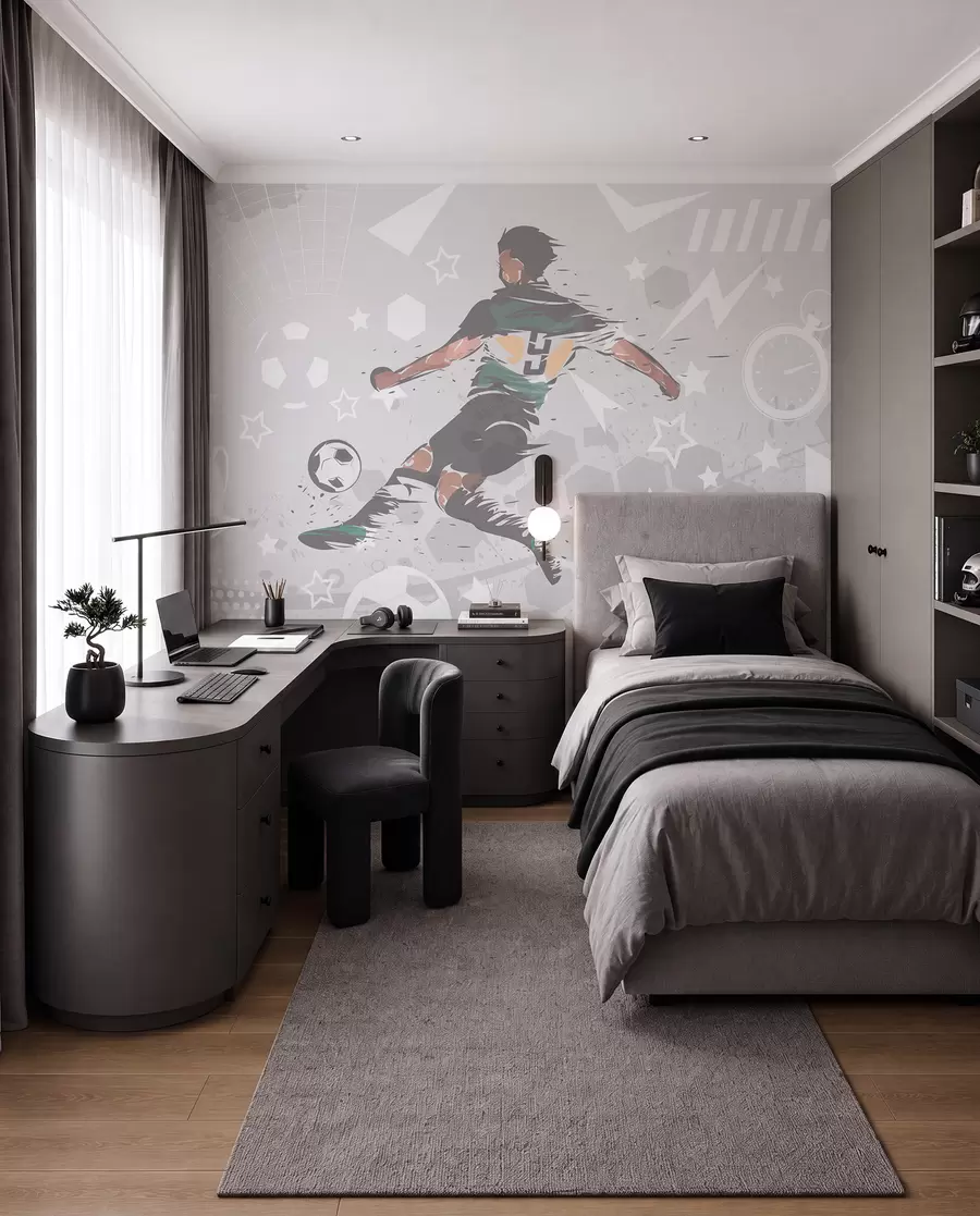 Fototapety Futbalista, šport w04763