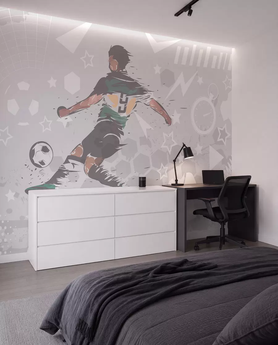 Fototapety Futbalista, šport w04763