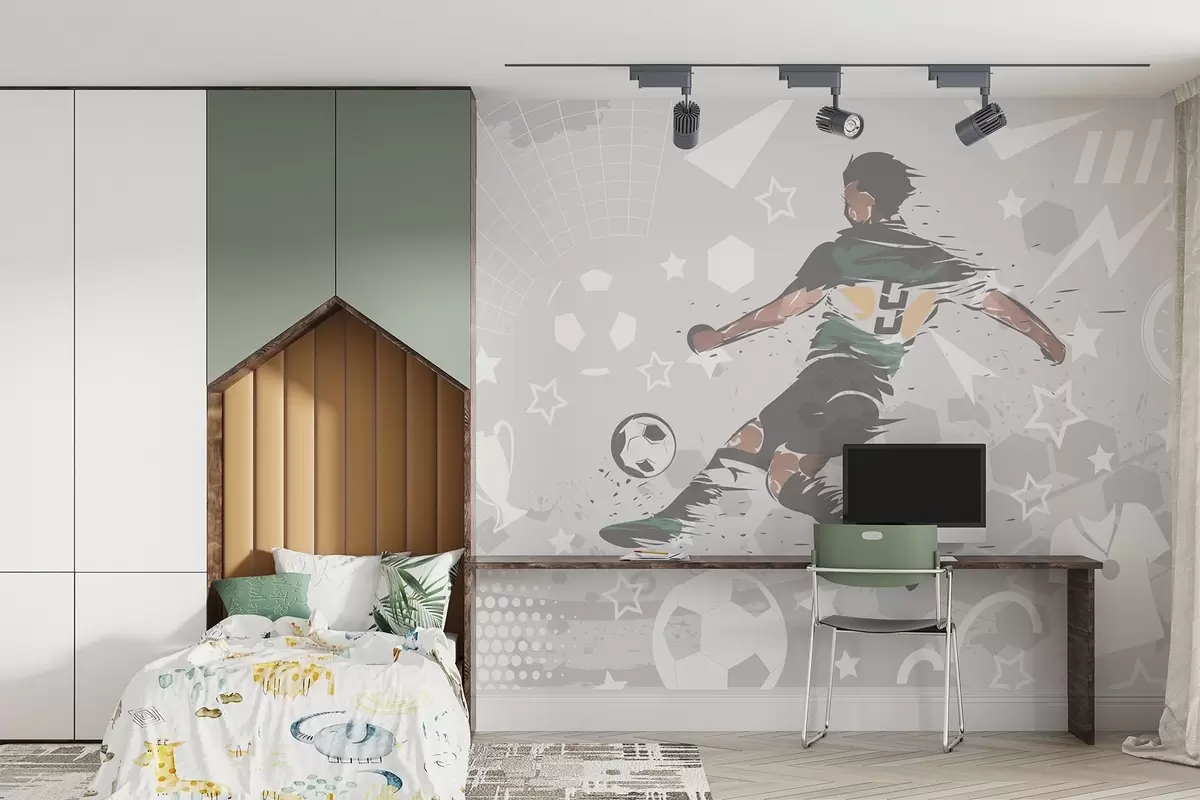Fototapety Futbalista, šport w04763