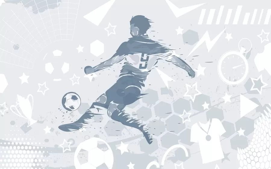 Fototapety Futbalista, šport w04763v1
