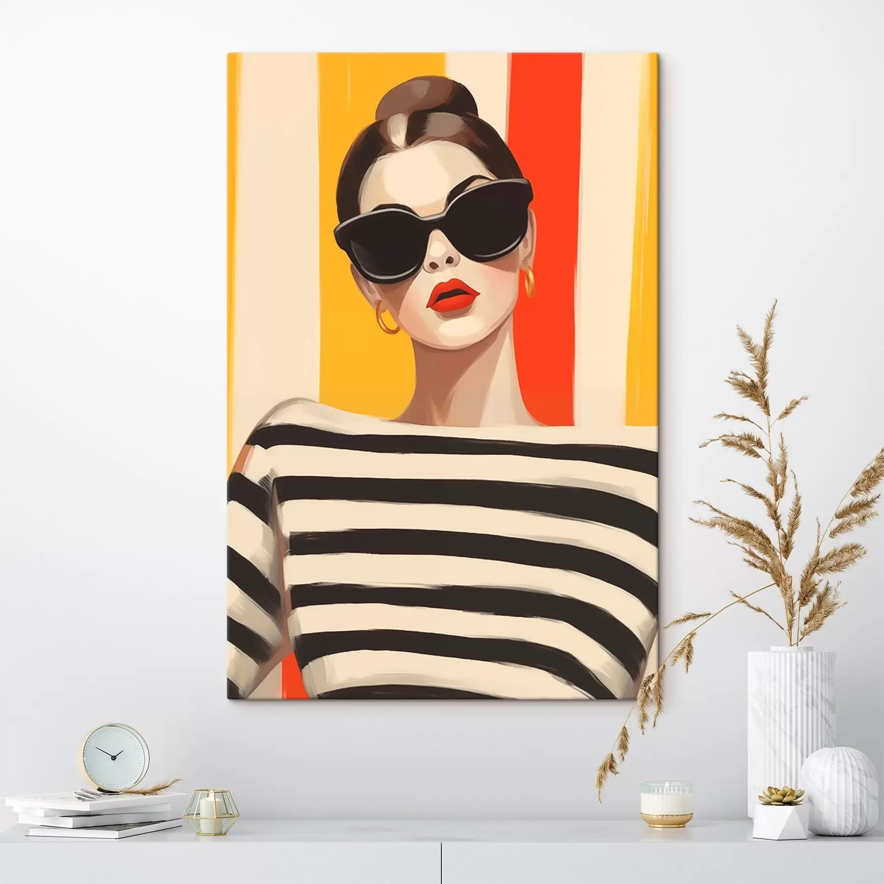 Obraz Módna dievčina s46418