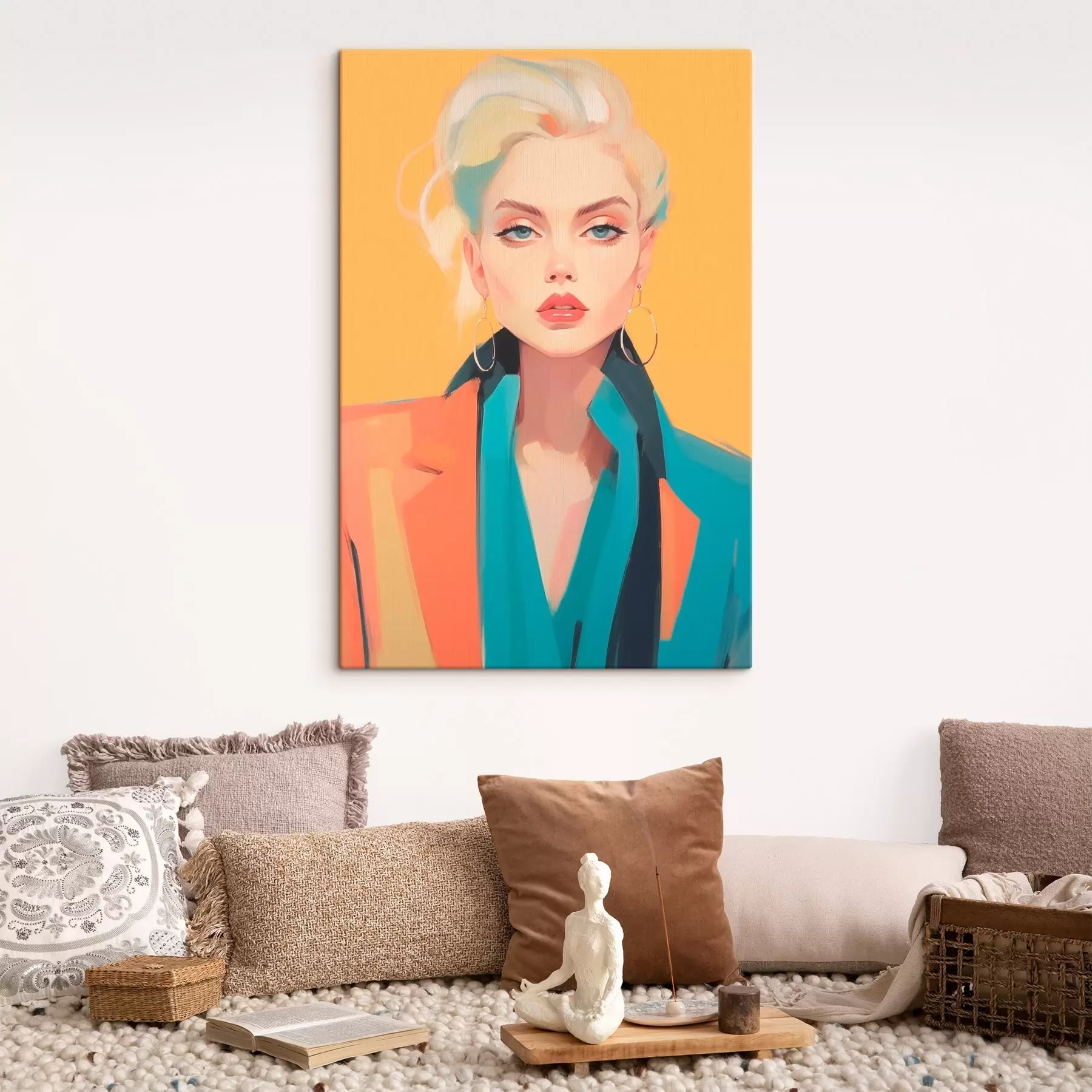 Obraz Dievča v bundě s46422