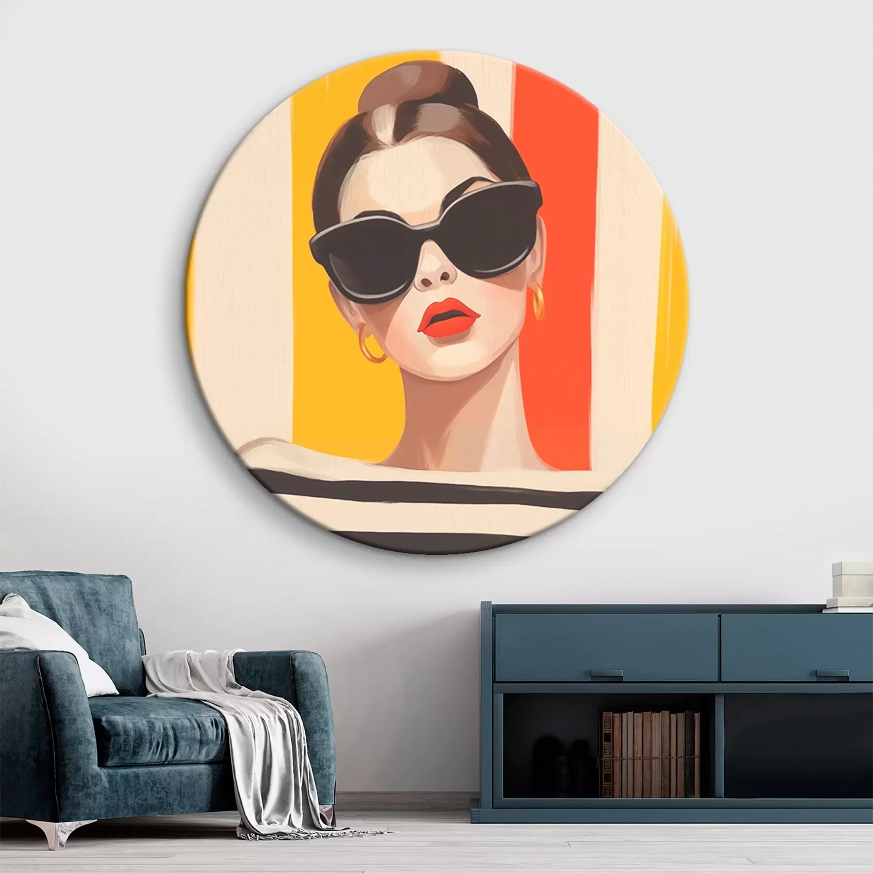 Obraz Módna dievčina r46418