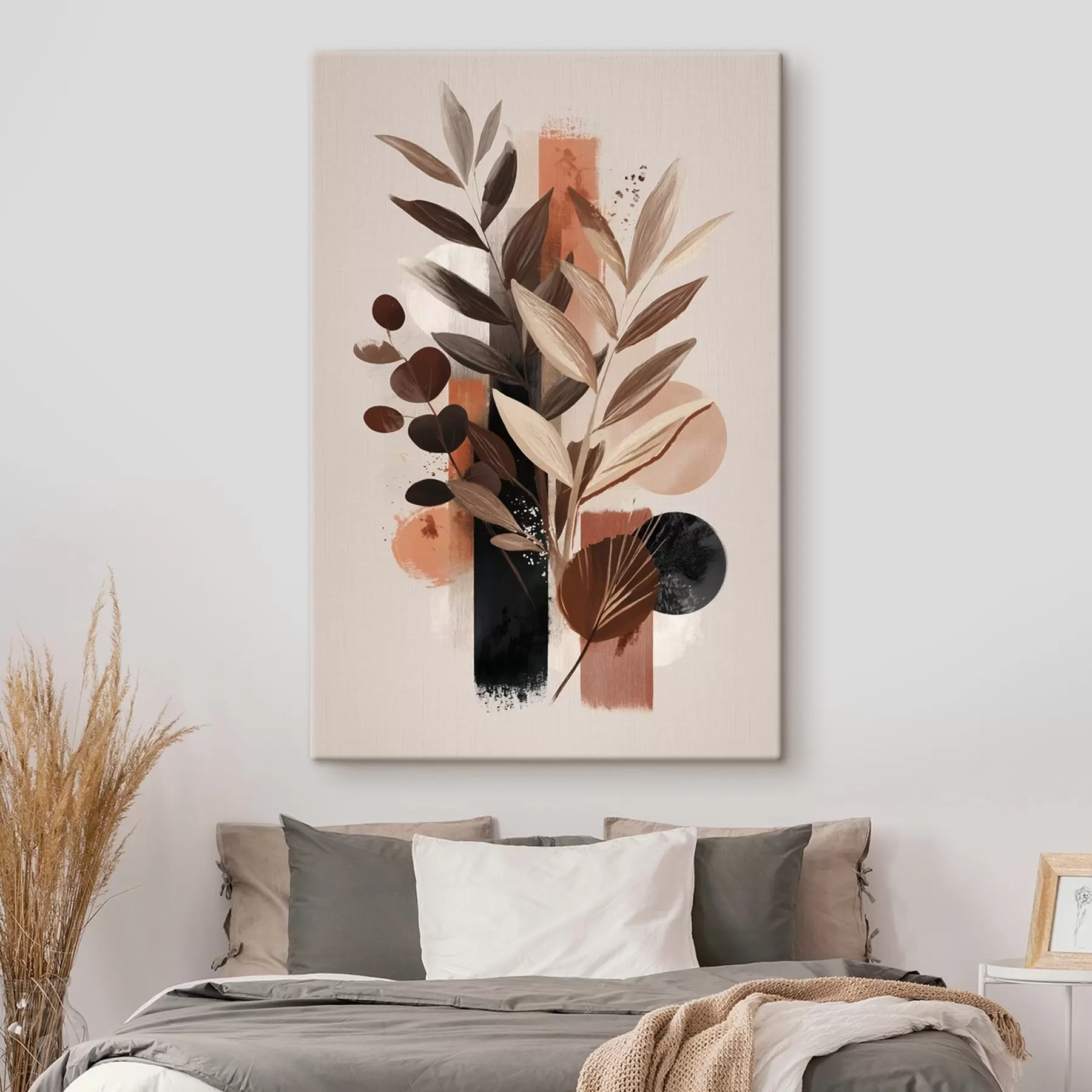 Obraz Abstraktné listy s46376