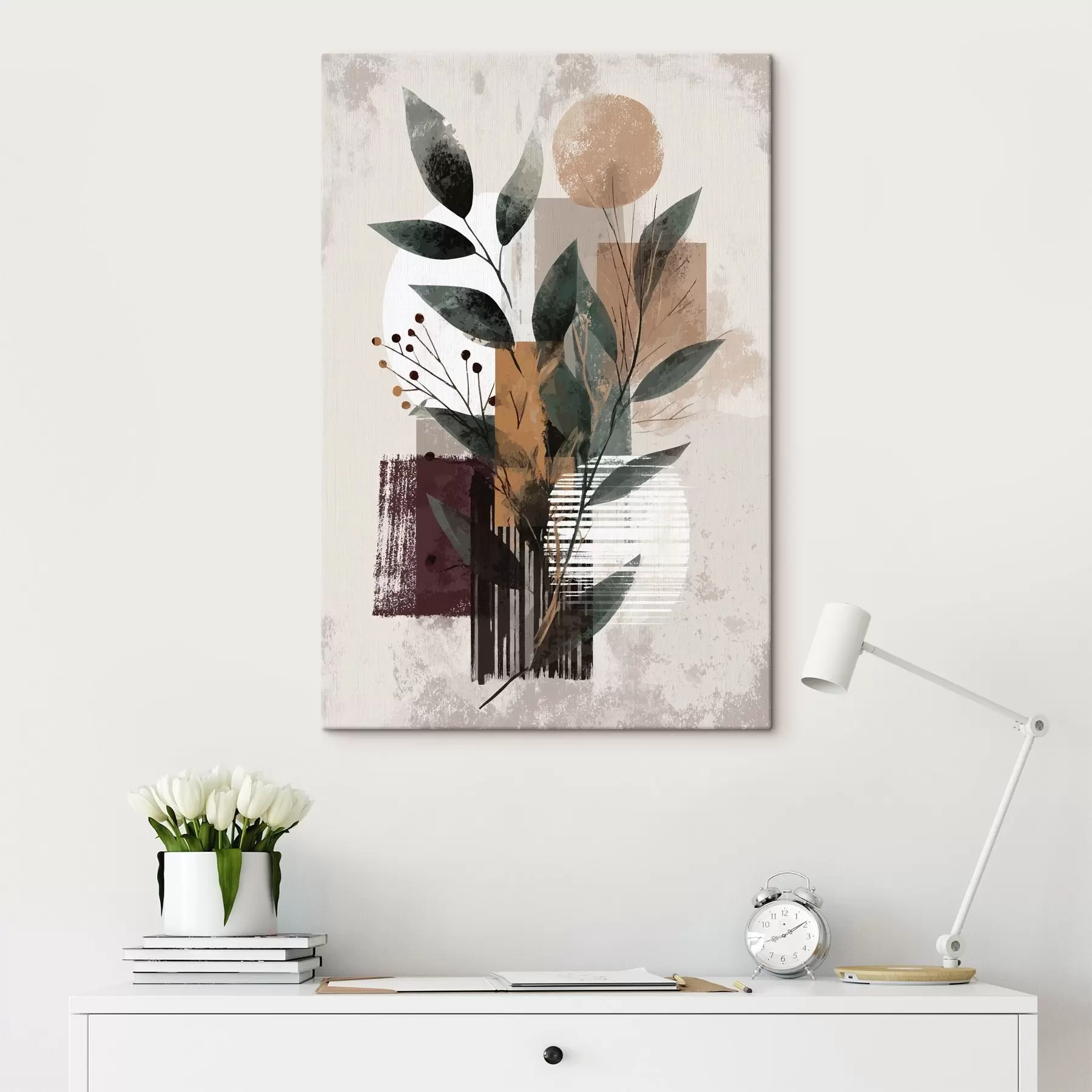 Obraz Abstrakcia listu s46393