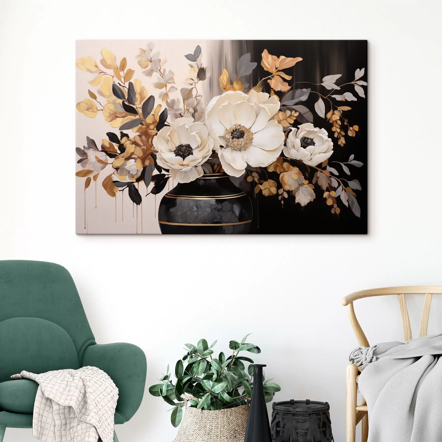 Obraz Kytica vo váze s46403