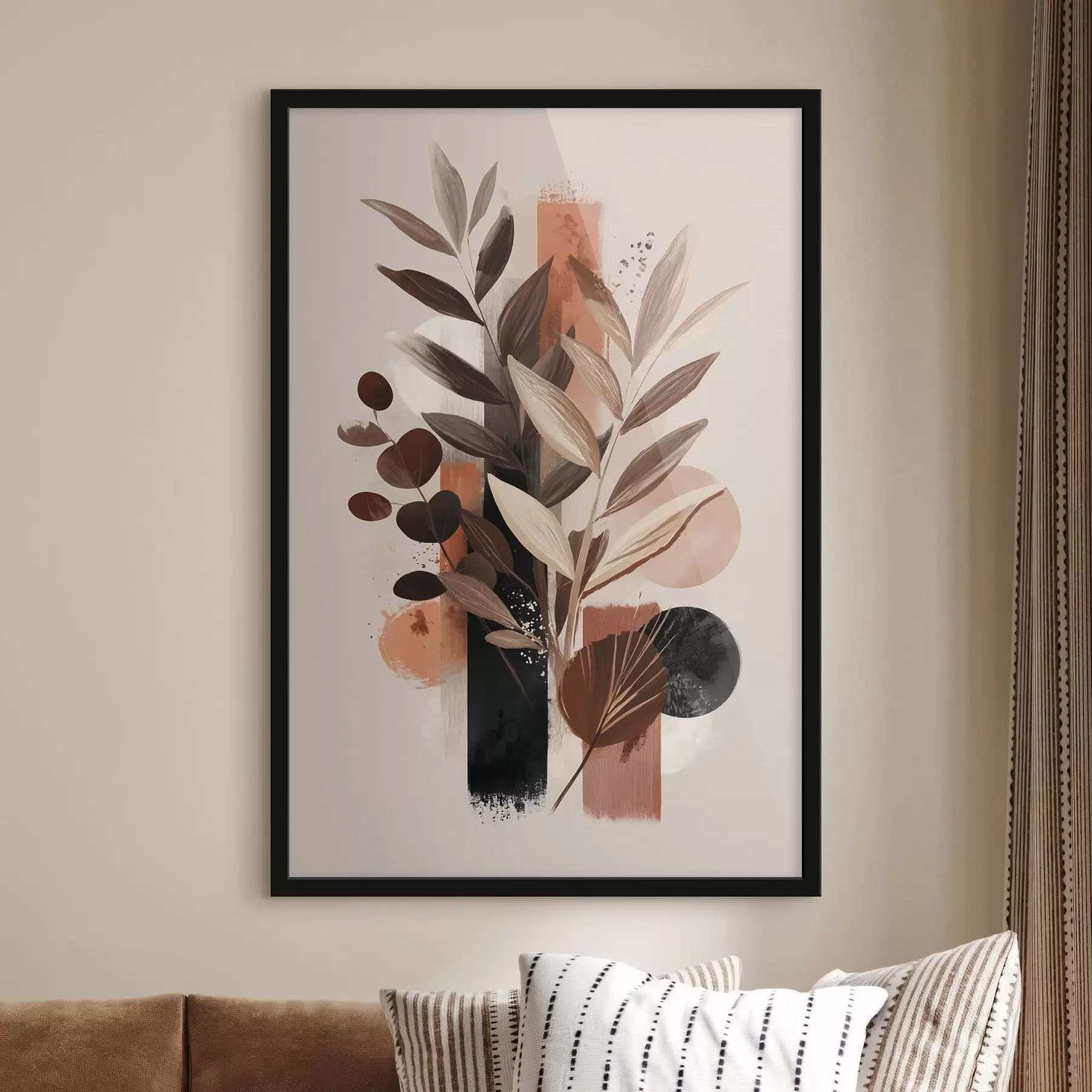 Fototapety Abstraktné listy f46376