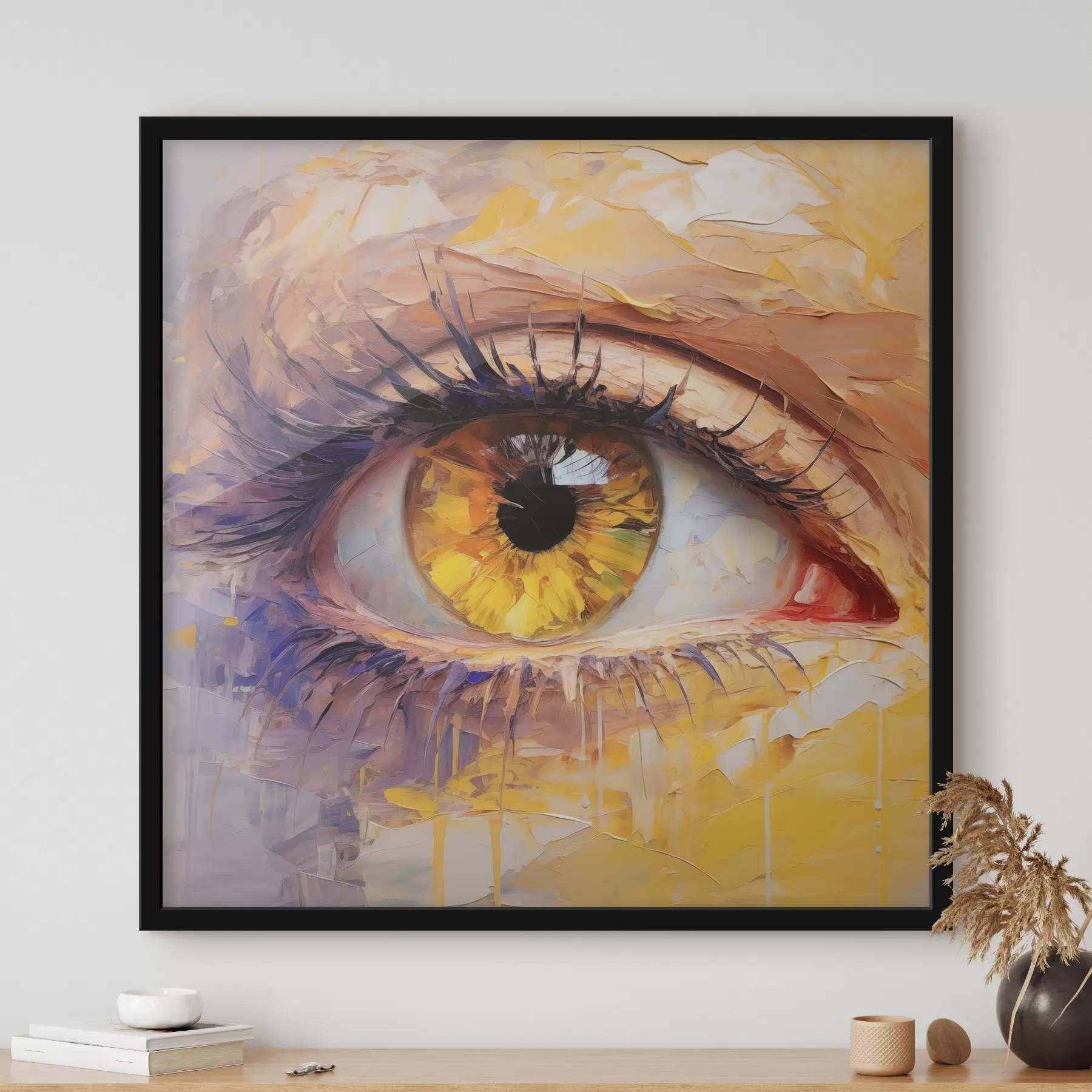 Fototapety Oko v rôznych farbách f46378