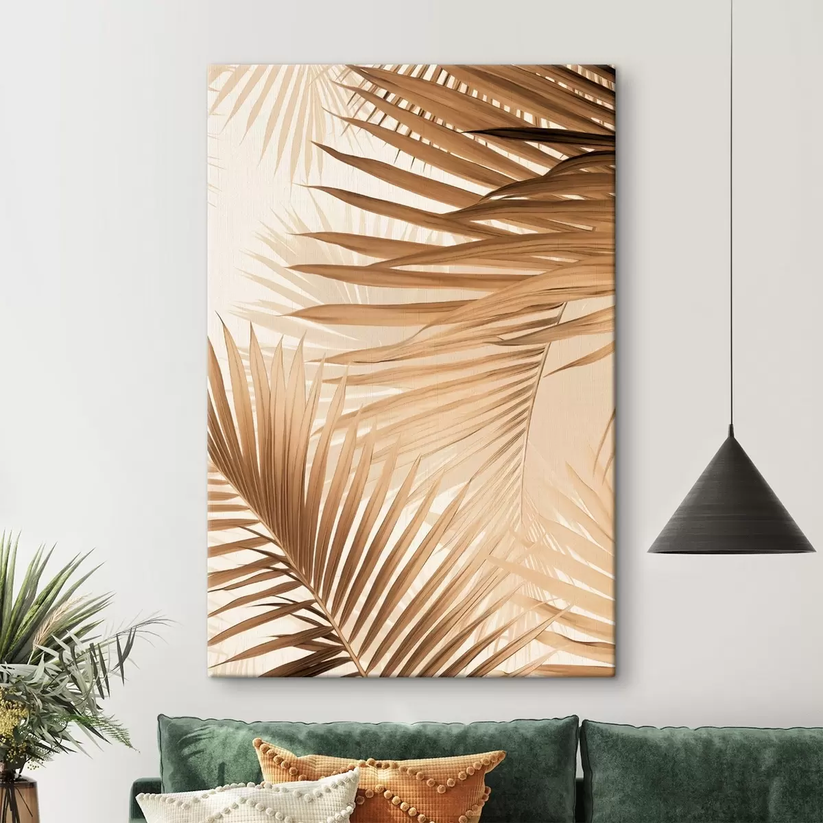 Obraz Abstraktné palmové listy v hnedých odtieňoch, tropické, botanické, príroda, minimalistické, elegantné, moderný dizajn s46275 zakúpiť Slovensko - Uwalls.se Obraz Abstraktné palmové listy v hnedých odtieňoch, tropické, botanické, príroda, minimalistické, elegantné, moderný dizajn s46275