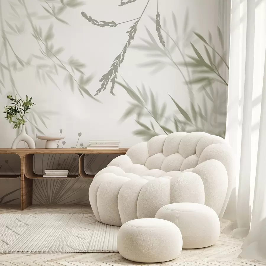 Fototapety Siluety listov w04850