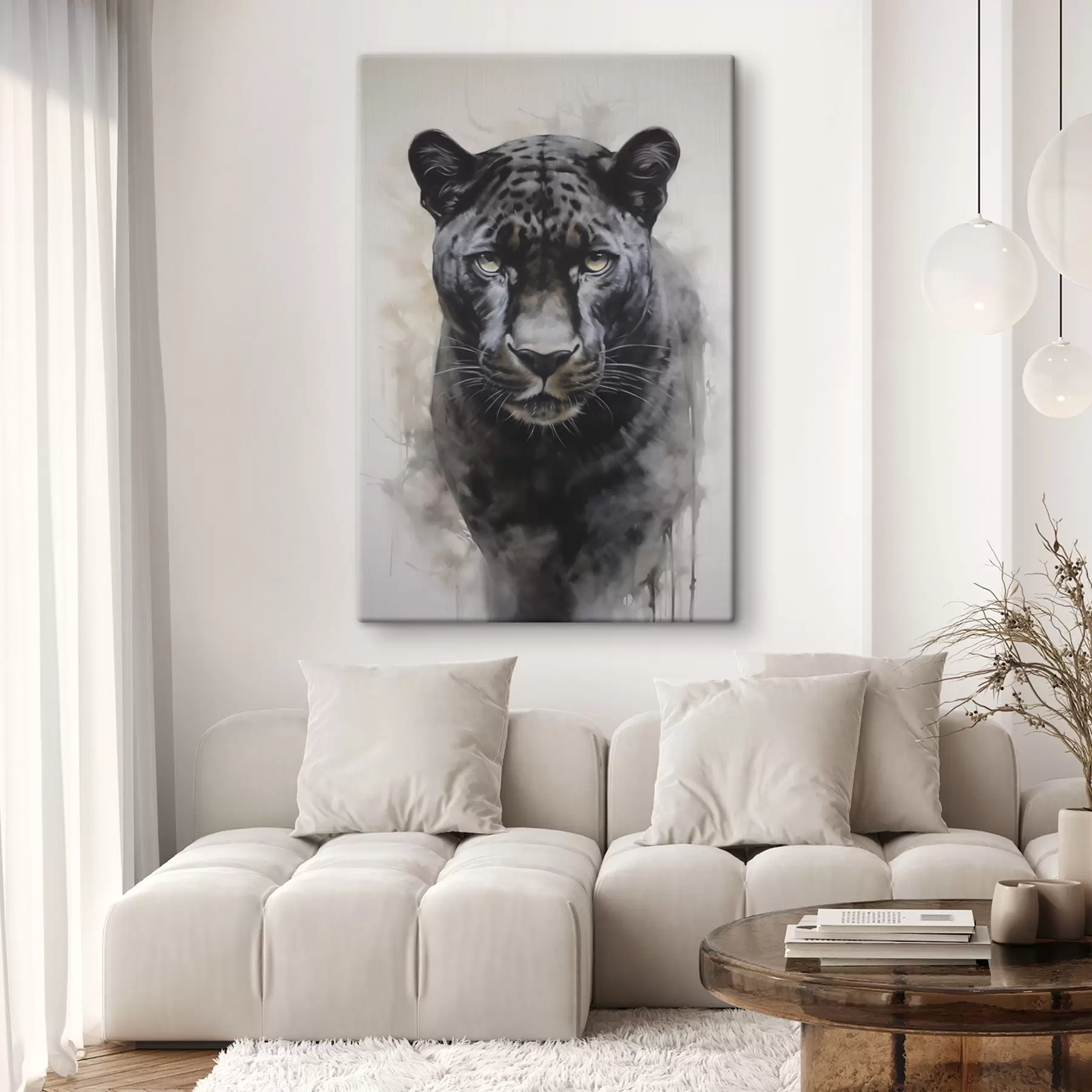 Obraz Maľba imitácia pantera s46433