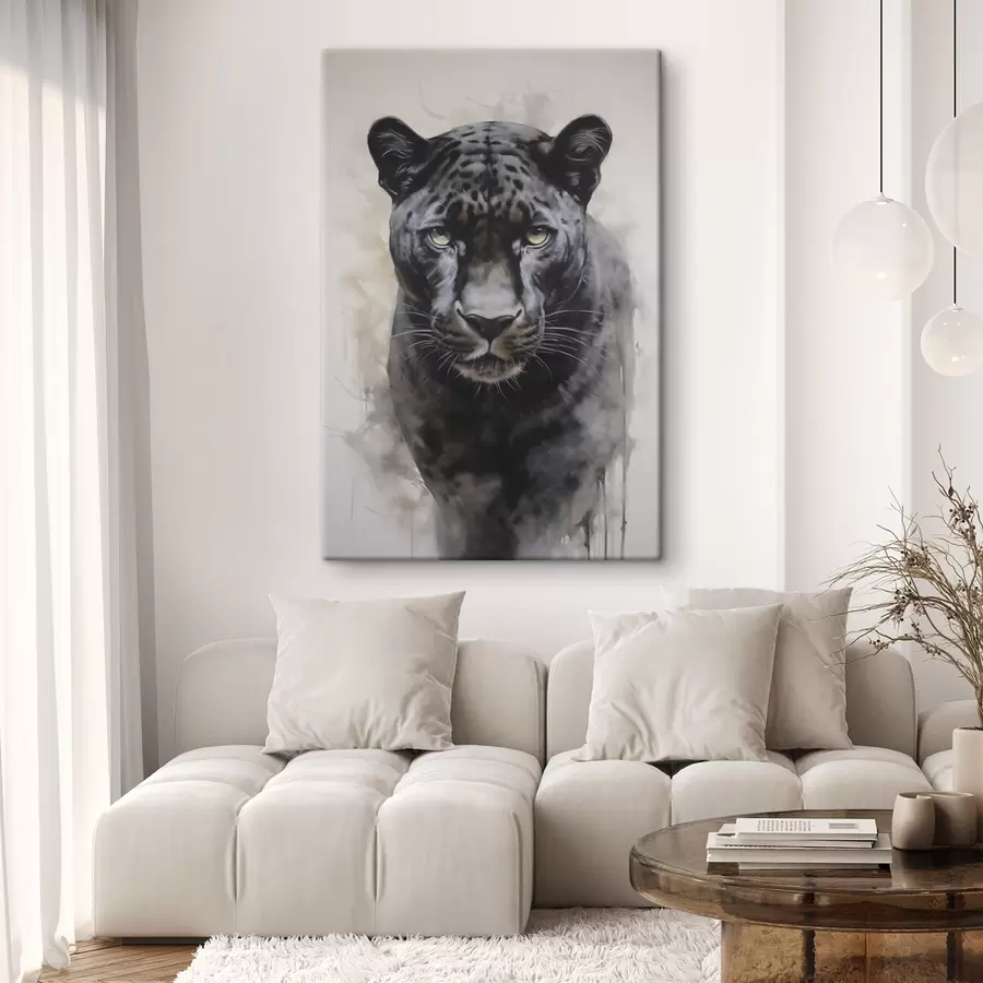 Obraz Maľba imitácia pantera s46433 zakúpiť Slovensko - Uwalls.se Obraz Maľba imitácia pantera s46433