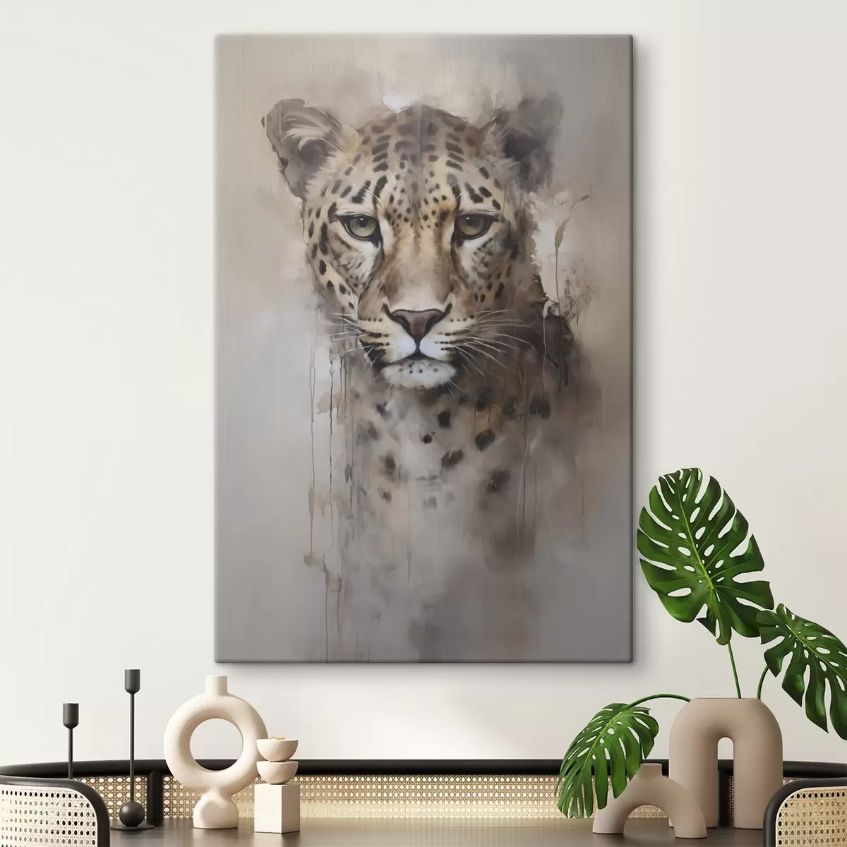 Obraz Maľba imitácia leoparda s46434 zakúpiť Slovensko - Uwalls.se Obraz Maľba imitácia leoparda s46434