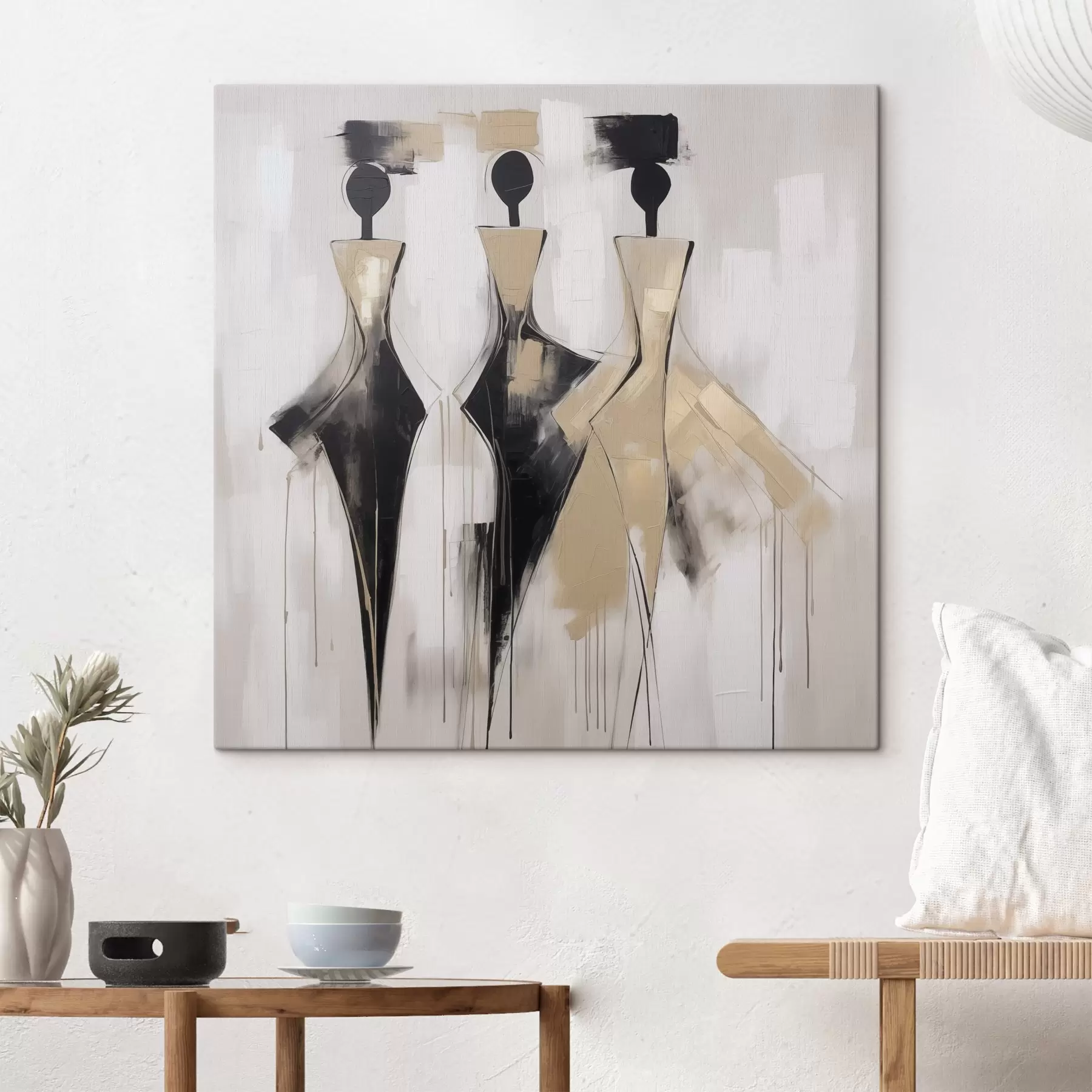 Obraz Abstraktné siluety s46436