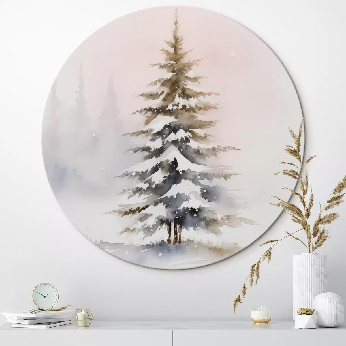 Okrúhle obrazy Smrek r46437 Okrúhle obrazy Smrek r46437