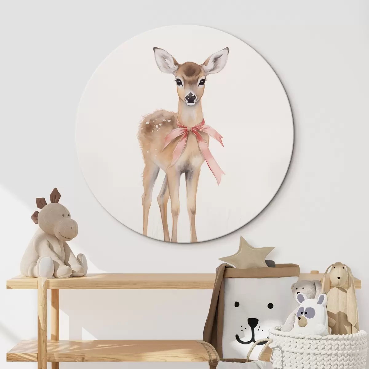 Okrúhle obrazy Srnča r46438