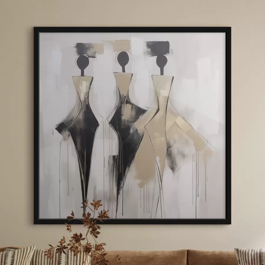 Fototapety Abstraktné siluety f46436