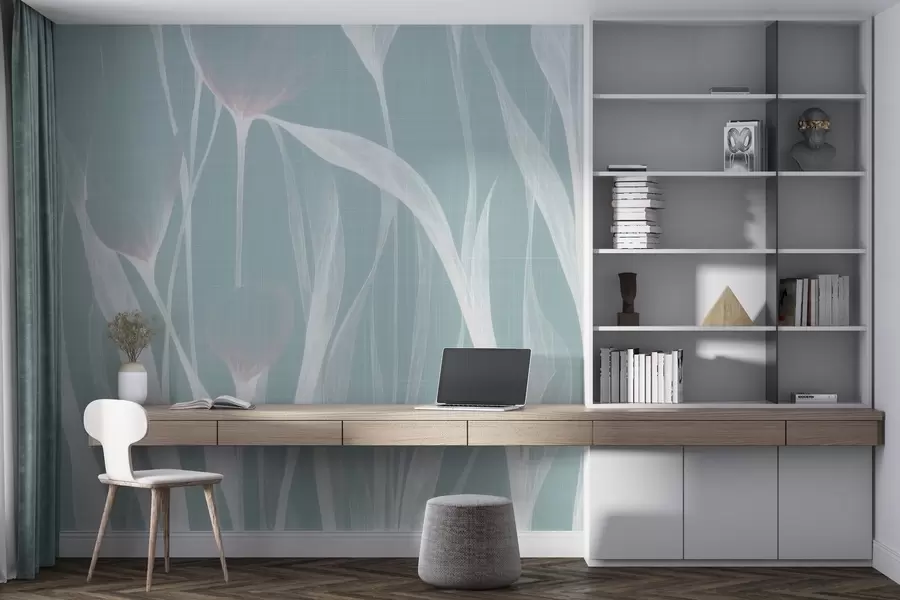 Fototapety Krehké priehľadné tulipány w04831v2