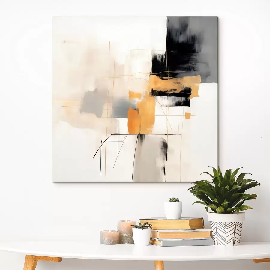 Obraz Moderné maľby, béžové, broskyňové a grafitové akcenty s46323 zakúpiť Slovensko - Uwalls.se Obraz Moderné maľby, béžové, broskyňové a grafitové akcenty s46323
