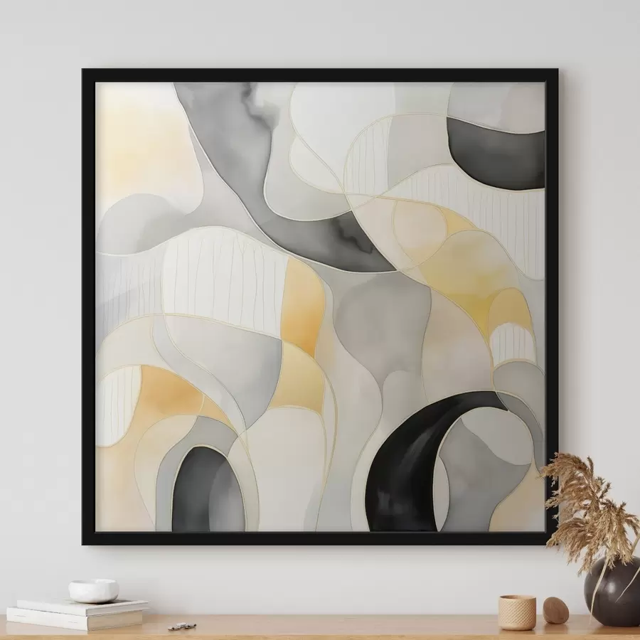 Fototapety Vlnitý vzor v štýle alkoholových farieb f46329