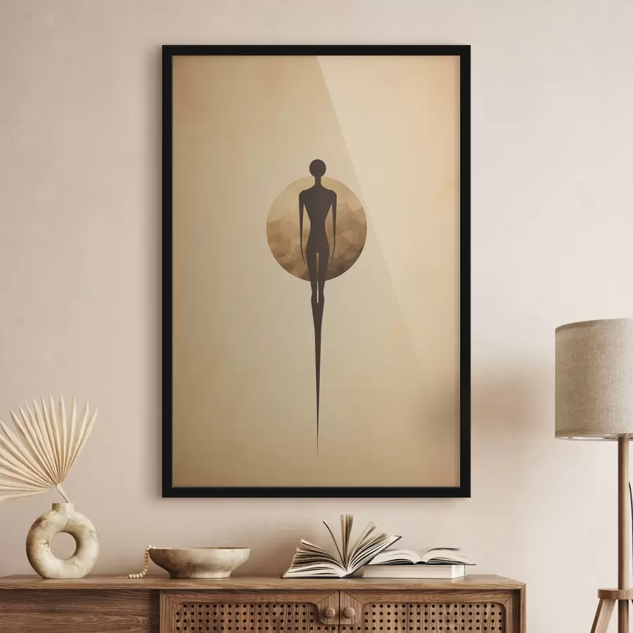 Fototapety Abstraktná silueta f46356