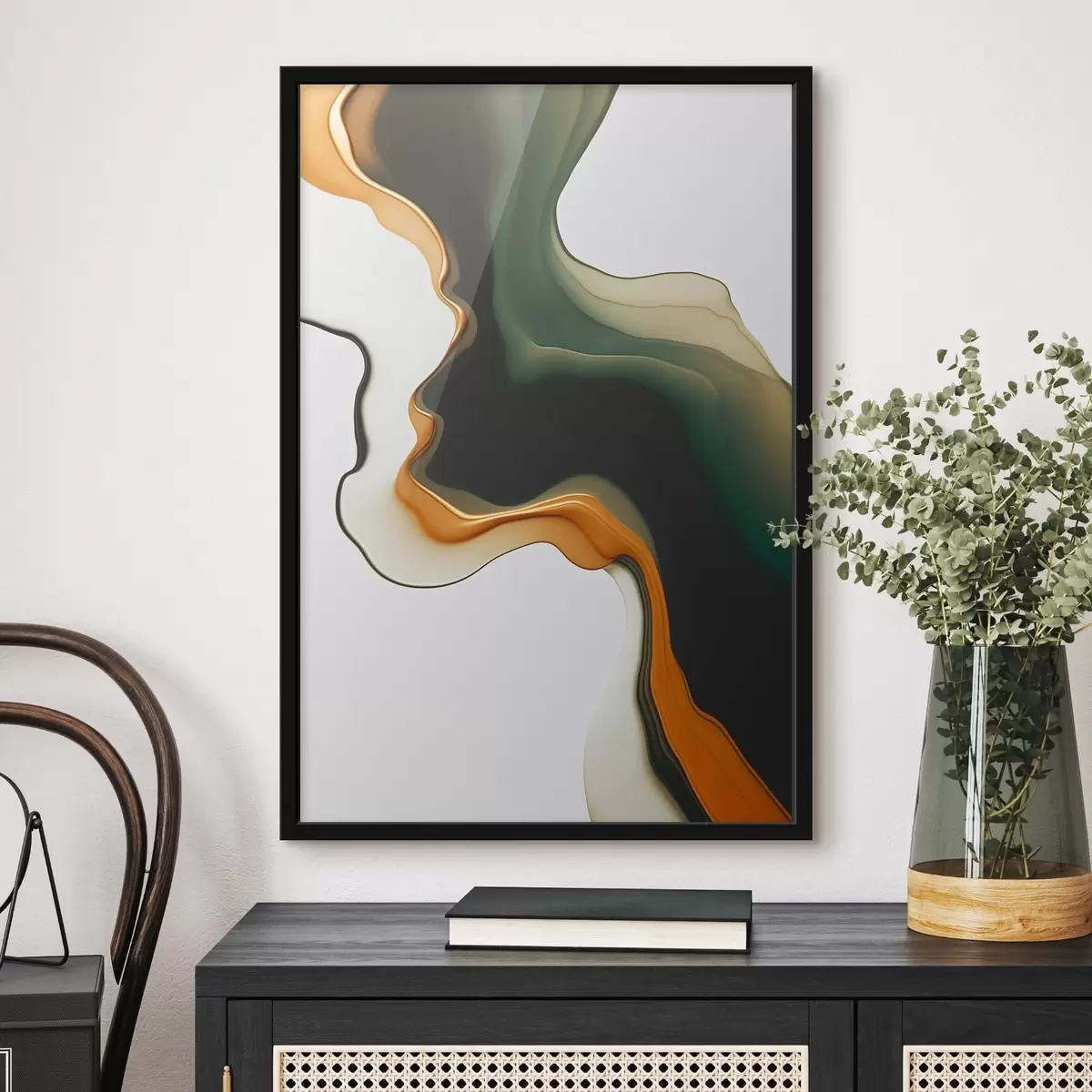 Plagáty Abstraktná vlna f46449