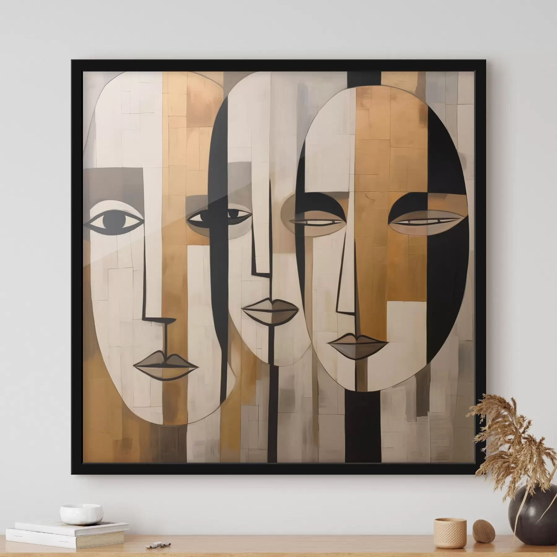 Fototapety Abstraktné tváre f46452