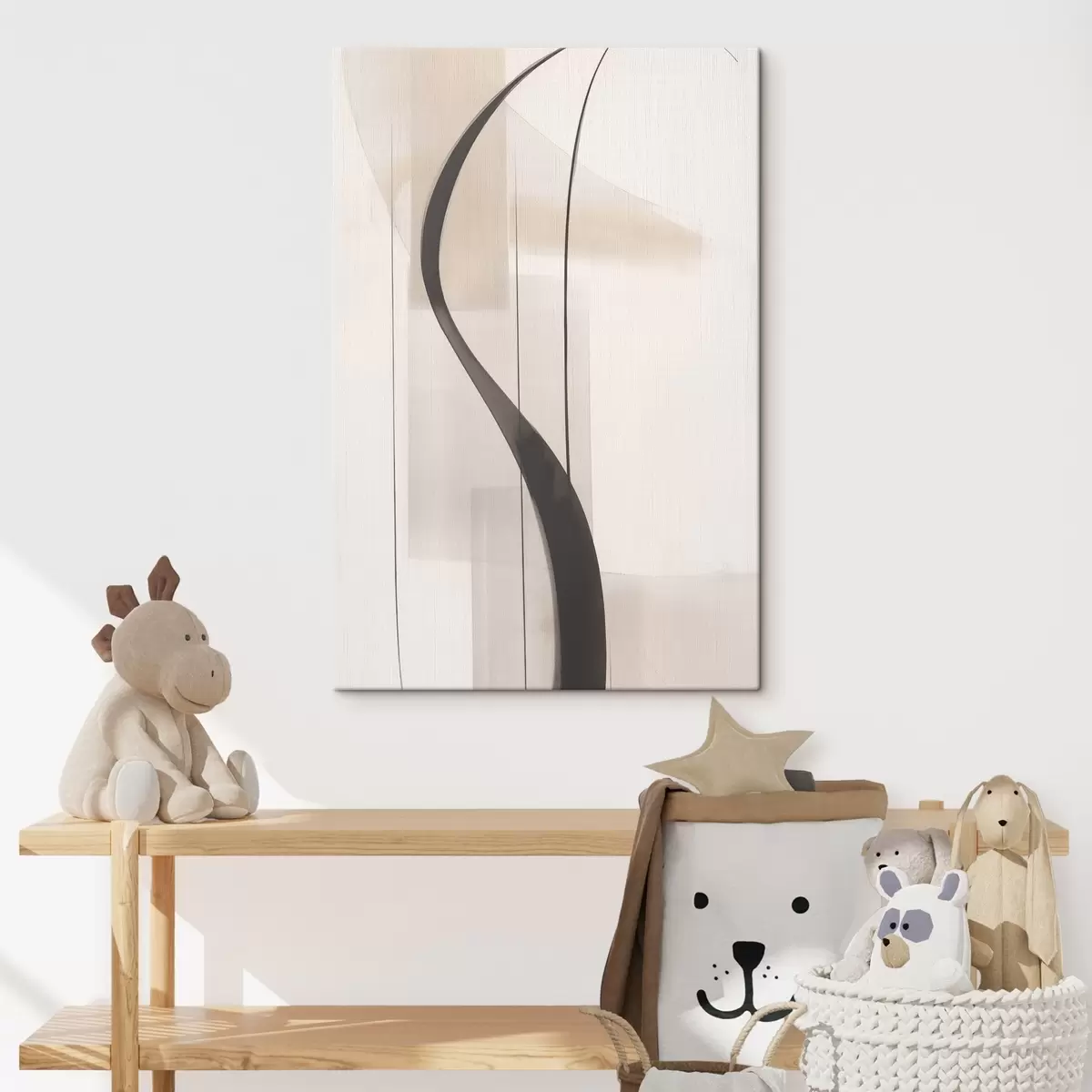 Obraz Elegantná kaligrafia. Abstraktné umenie s46469