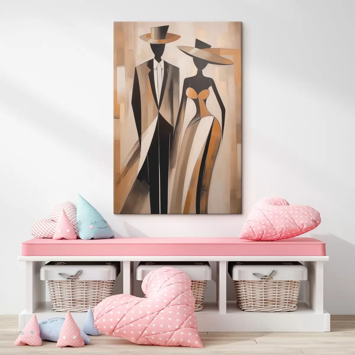 Obraz Siluety páru s46477