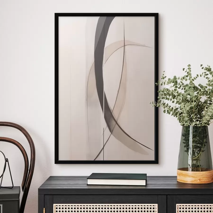 Fototapety Elegantná kaligrafia. Abstraktné umenie f46468