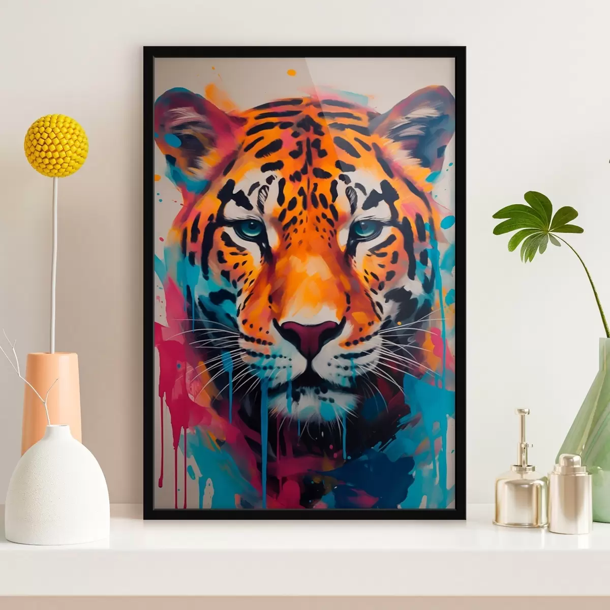 Plagáty Jaguar v štýle pouličného umenia f46476