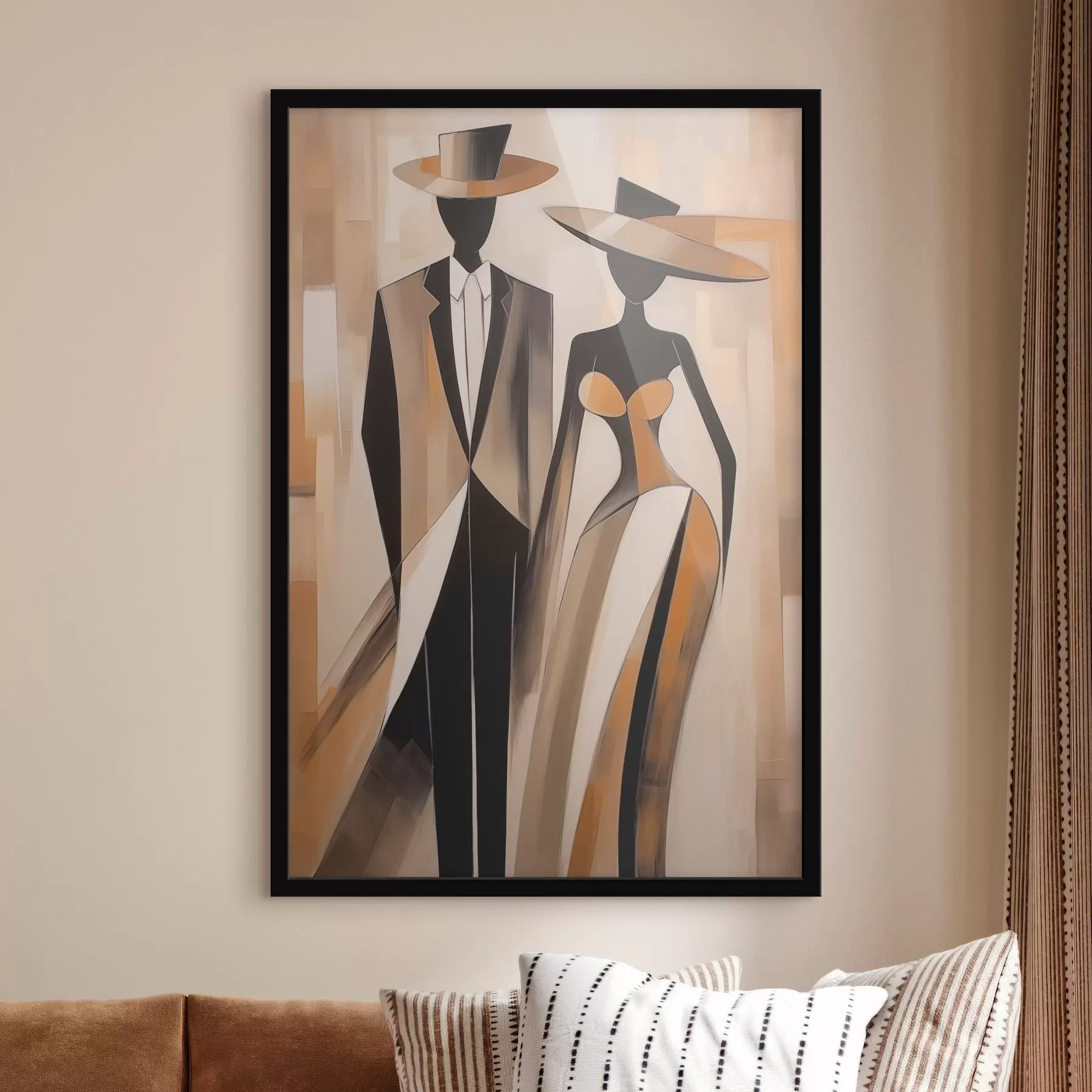 Fototapety Siluety páru f46477