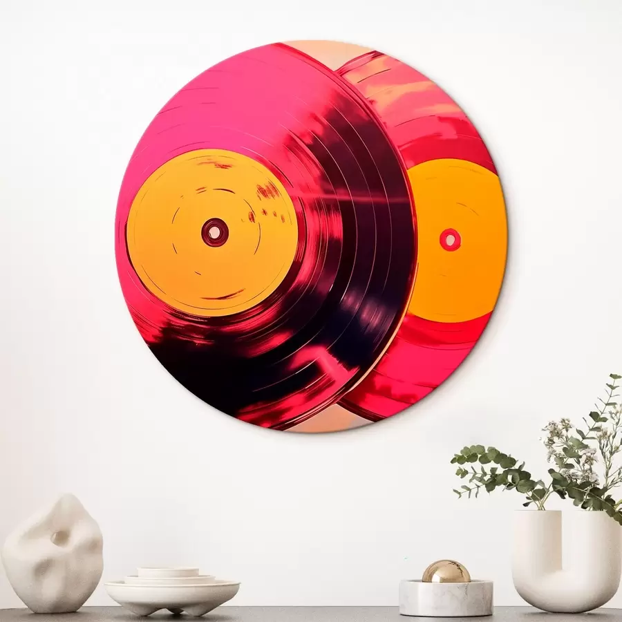Obraz Farebné vinylové platne r46459