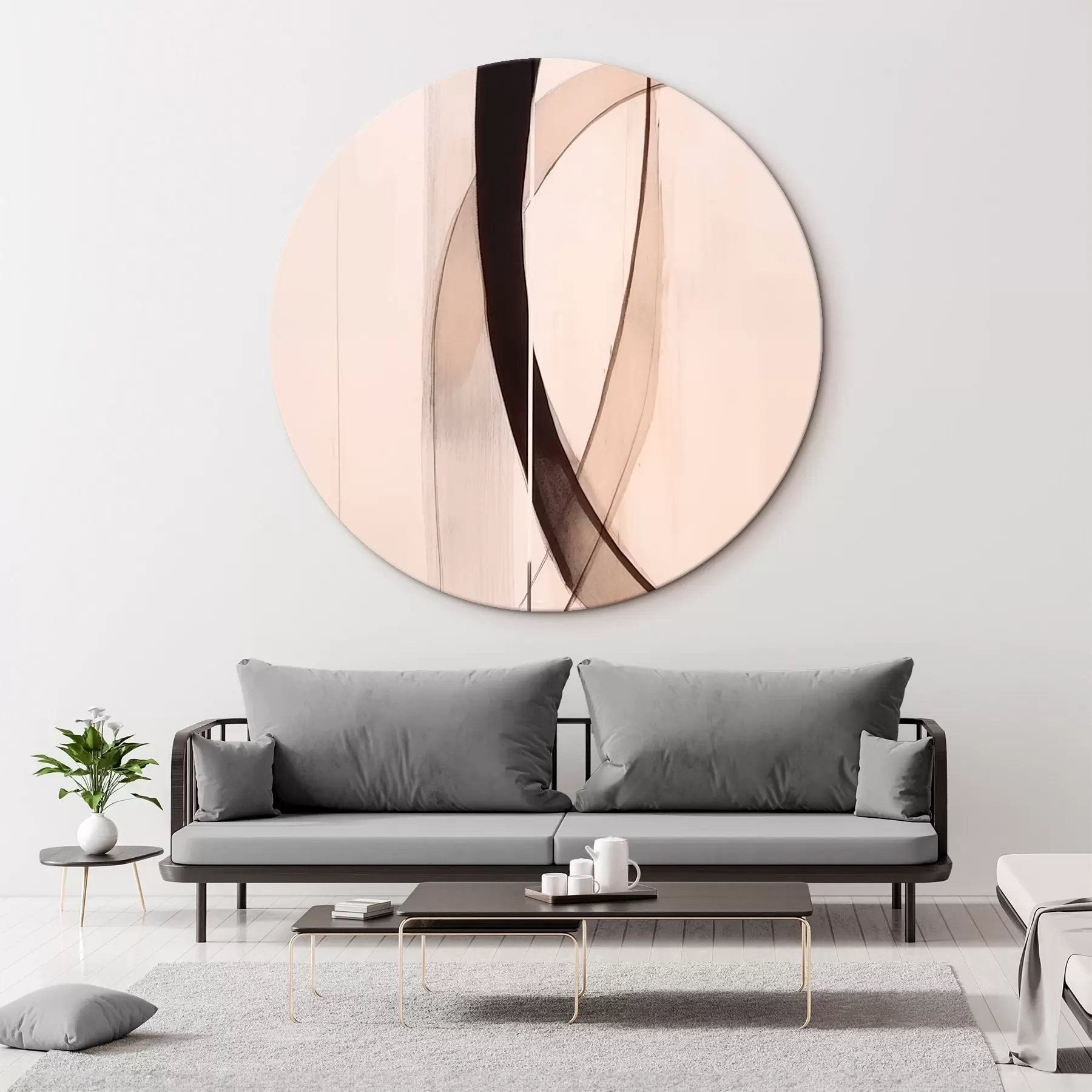 Obraz Elegantná kaligrafia. Abstraktné umenie r46468