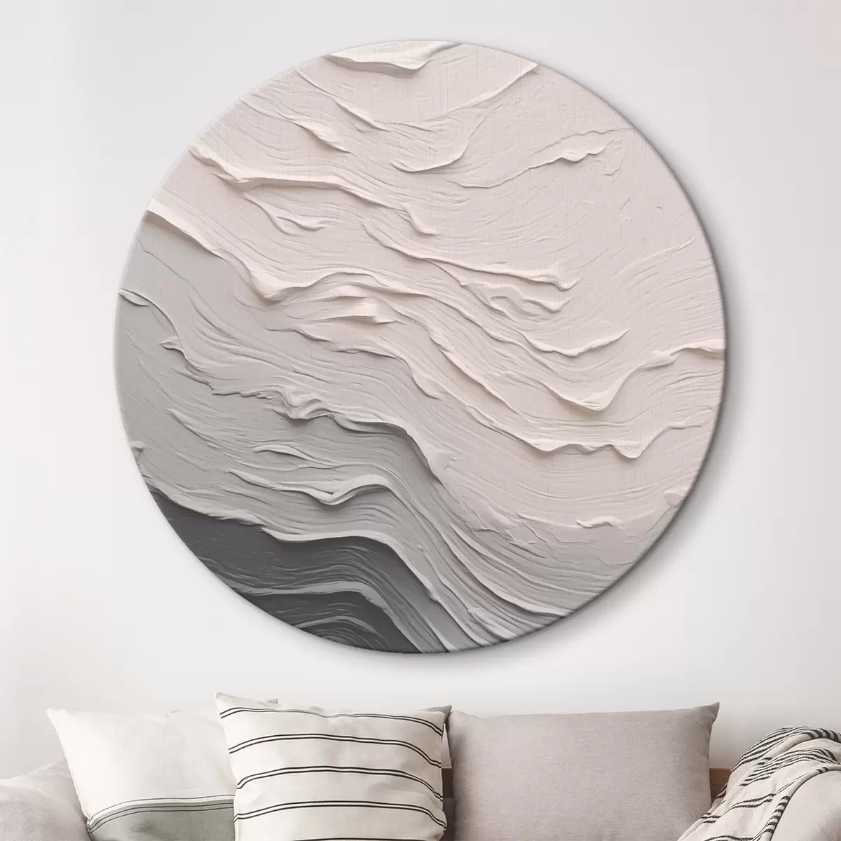 Okrúhle obrazy Jaguar v štýle pouličného umenia r46475