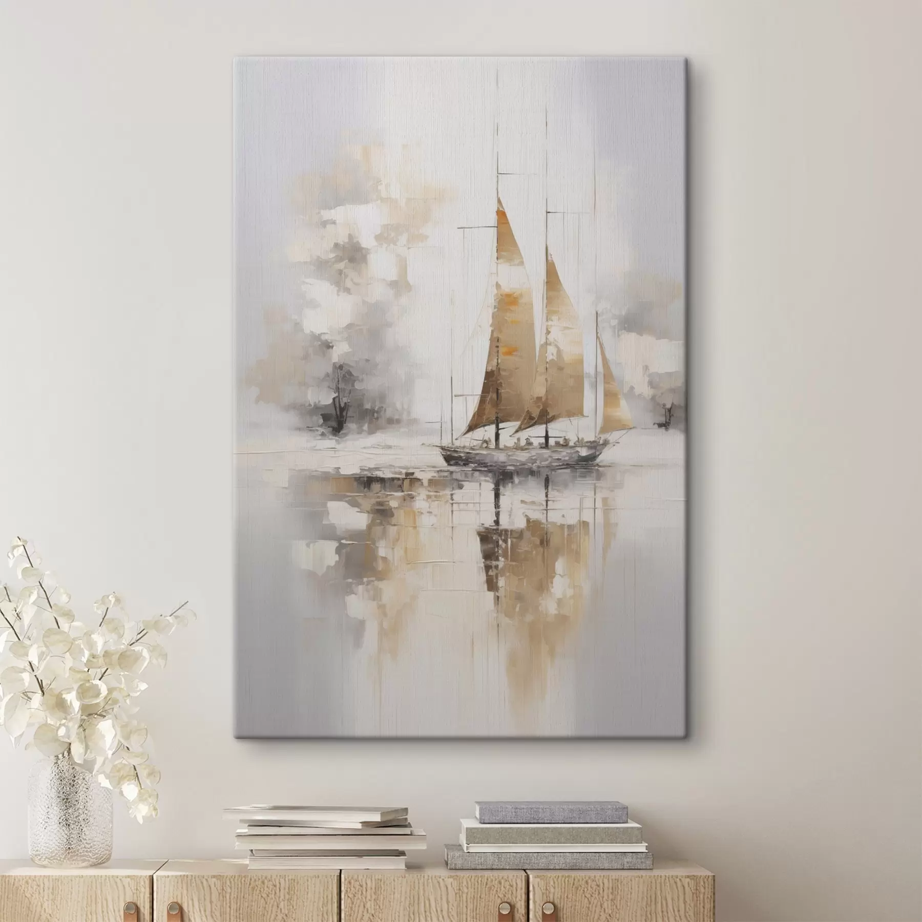 Obraz Maľba imitácie plachetnice s46565