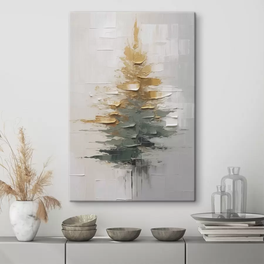Obraz Abstraktný smrek s46570