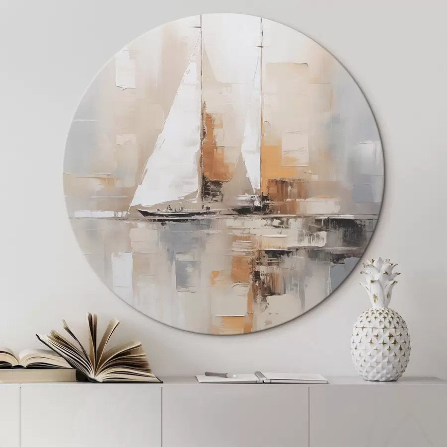 Obraz Abstrakcia plachetnice r46566