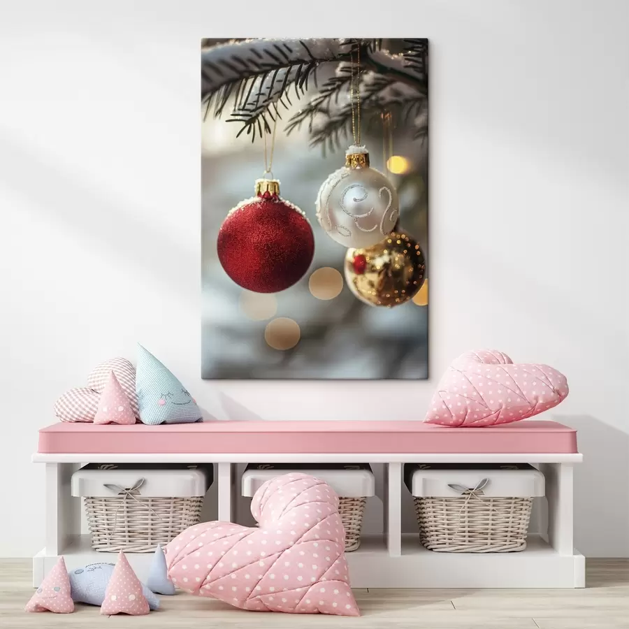 Obraz Vianočné ozdoby s46588