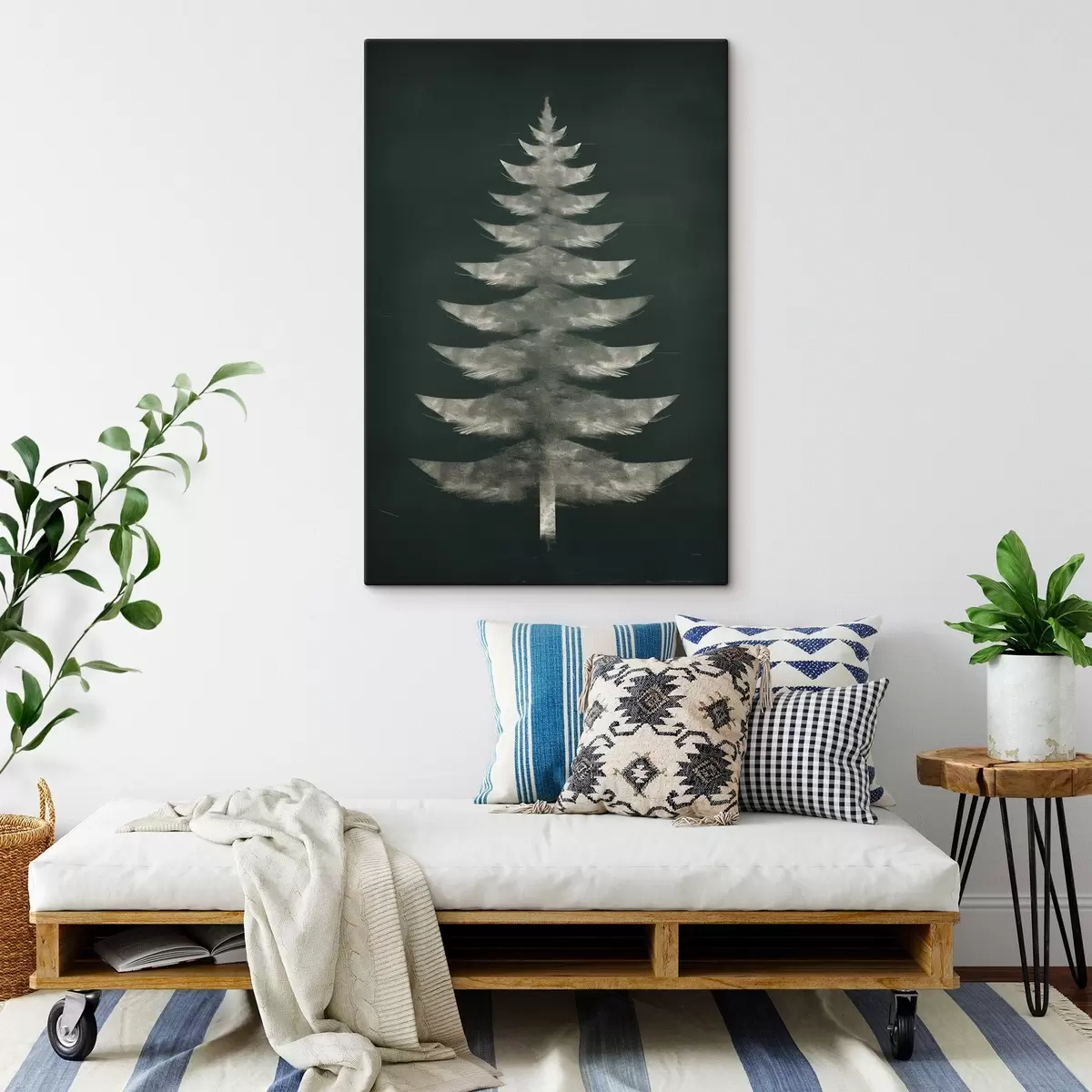 Obraz vianočný stromček s46593