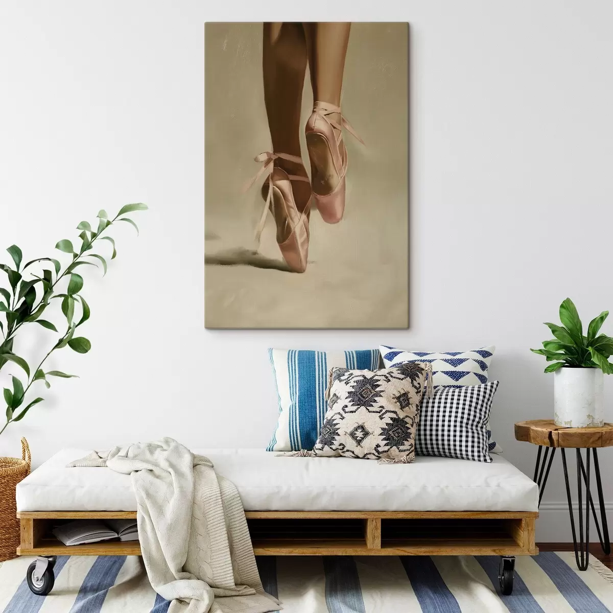 Obraz Ružové baletné črievičky s46597