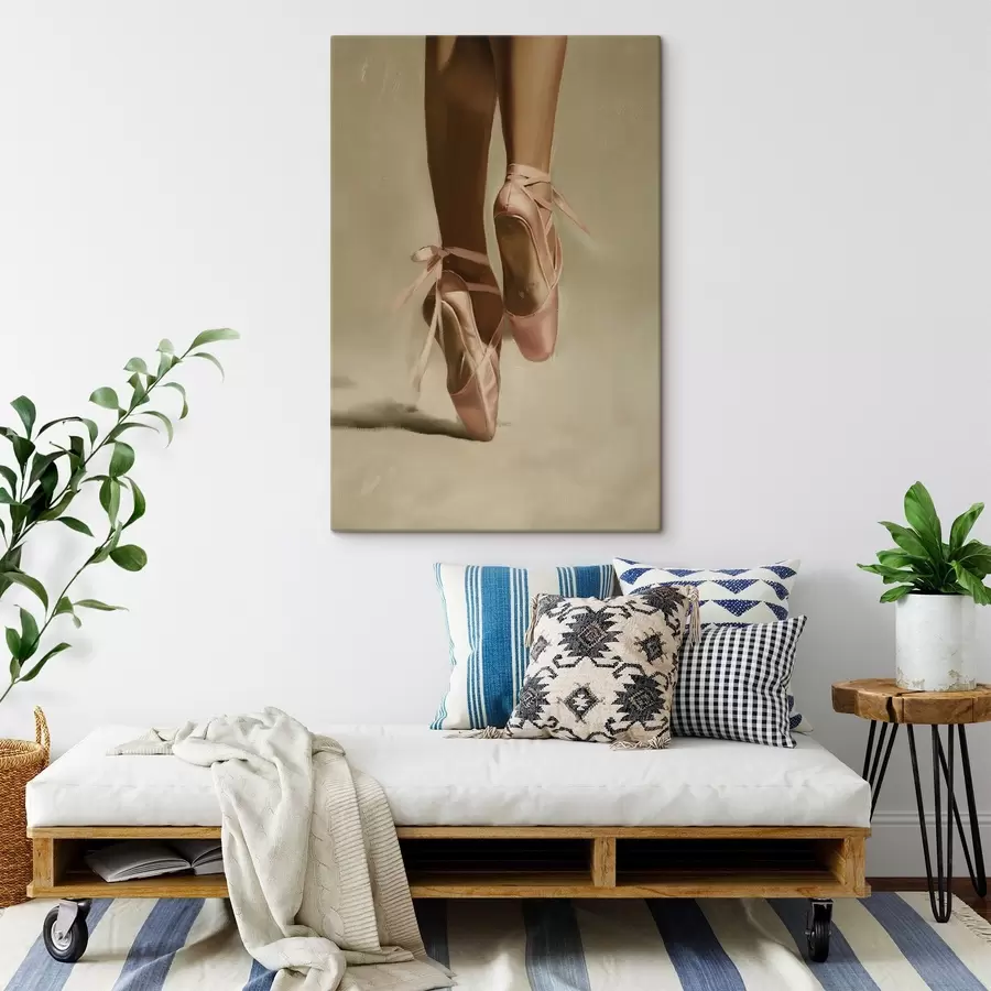 Obraz Ružové baletné črievičky s46597